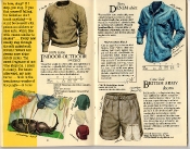 Banana Republic Catalog #22: Spring 1985 Indoor-Outdoor Sweater, Sierra Denim Shirt, British Army Shorts