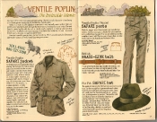 Banana Republic Summer 1986 No. 28 Ventile Poplin, Safari Jacket, Safari Pants, Safari Hat, British Brass-Link Belt