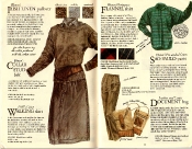 Banana Republic #21 Christmas 1984 Irish Linen Pullover Sweater, Collar Stud Belt, Walking Skirt, Portuguese Flannel Shirt, Sao Paulo Pants, Document Bag