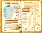 Banana Republic Catalog #35 Chambray Workshirt, Tuscan Vinter's Hat, Koh Samui Beach Pants