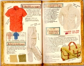 Banana Republic Catalog #35 Expedition Shirt, Jungle Fatigues, Traveler's shirt, Freelance Briefcase