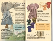 Banana Republic Summer 1985 Update #24 Ticking Shirt, Naturalist's Skirt, Le Shirt, Essential Bag