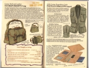 Banana Republic Catalog #30 Holiday 1986 Correspondent's Bag Photojournalist's Vest, Passport Case