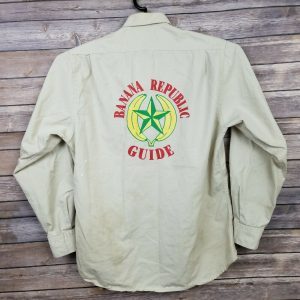 Shopping Safari! “Banana Republic Guide” Employee Vests and Shirts