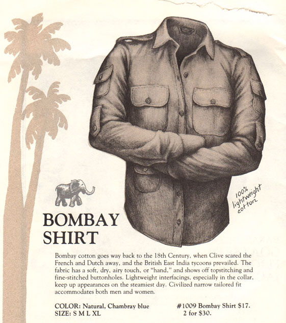 old bombay shirt