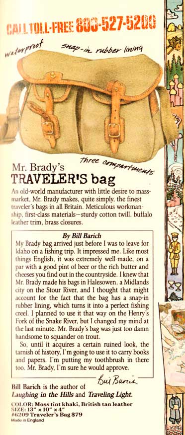 Archival News: Brady Norfolk bag on sale – Archival Clothing blog