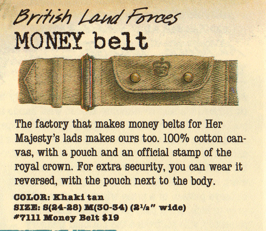 The Royal Money Belt – Wuffings