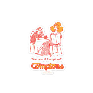 Comptons Queen Bubble-free stickers
