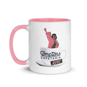 Comptons Riot Girl Pink Mug