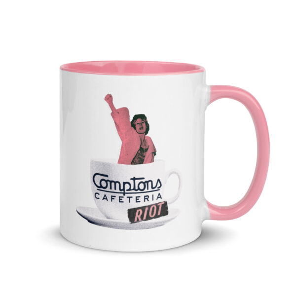 Comptons Riot Girl Pink Mug - Image 2